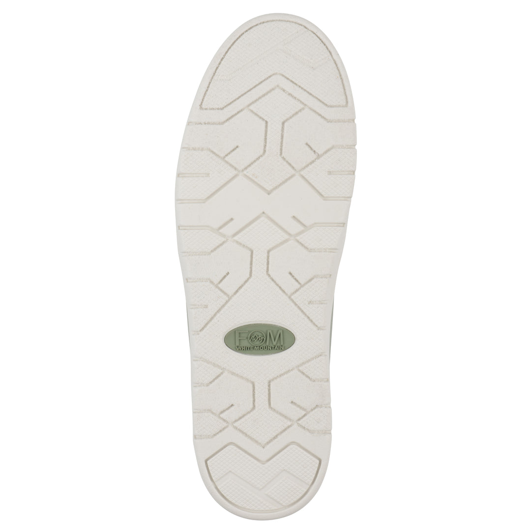 Naathan Recovery Loafer - Sage Green Faux Leather