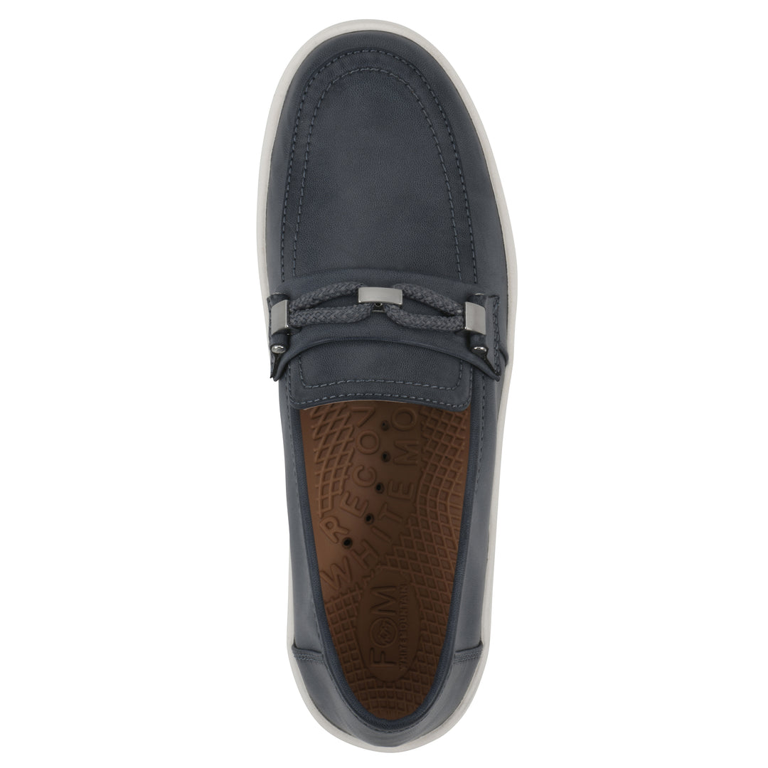 Naathan Recovery Loafer - Navy Faux Leather