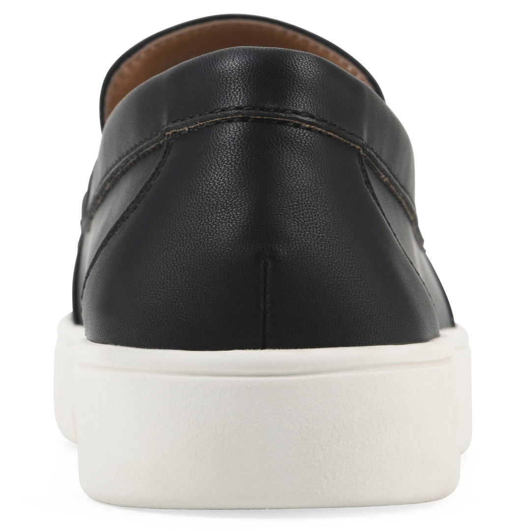 Nocci Recovery Loafer - Black Faux Leather