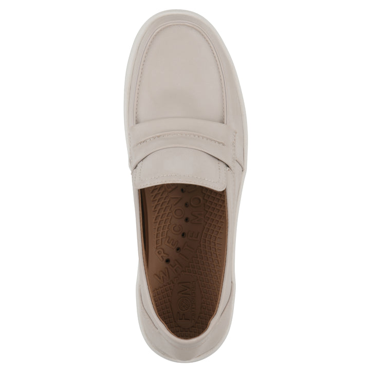 Nocci Recovery Loafer - Eggshell Faux Leather