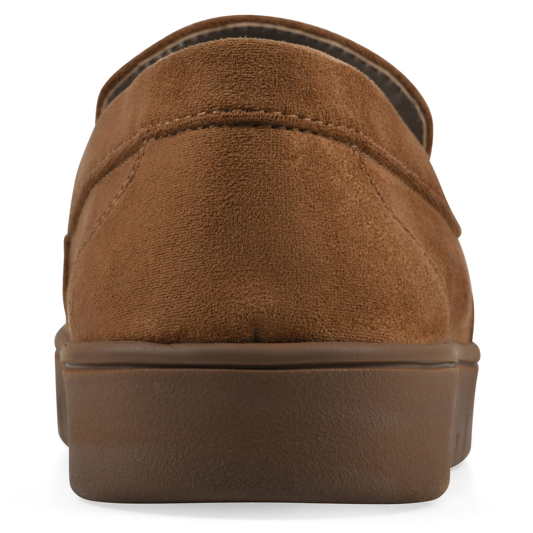 Nocci Recovery Loafer - Chestnut Faux Suede
