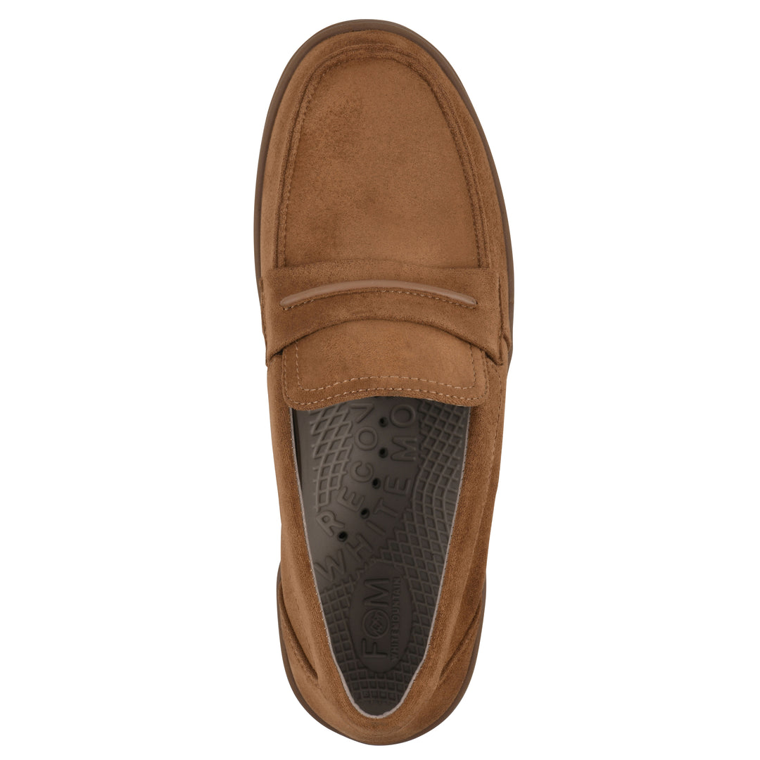 Nocci Recovery Loafer - Chestnut Faux Suede