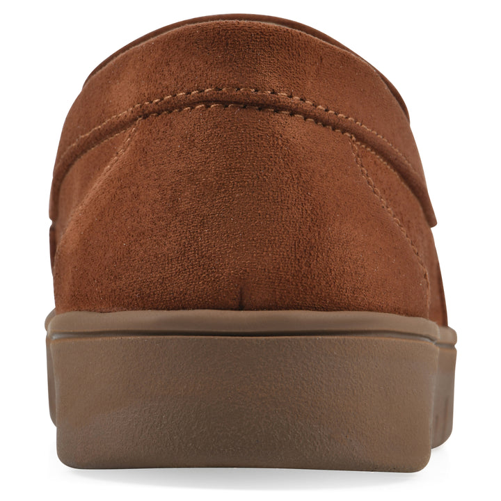 Nocci Recovery Loafer - Terracotta Faux Suede