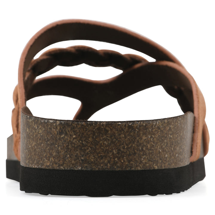 Halogen Footbeds Sandal - Peach Cobbler Suede