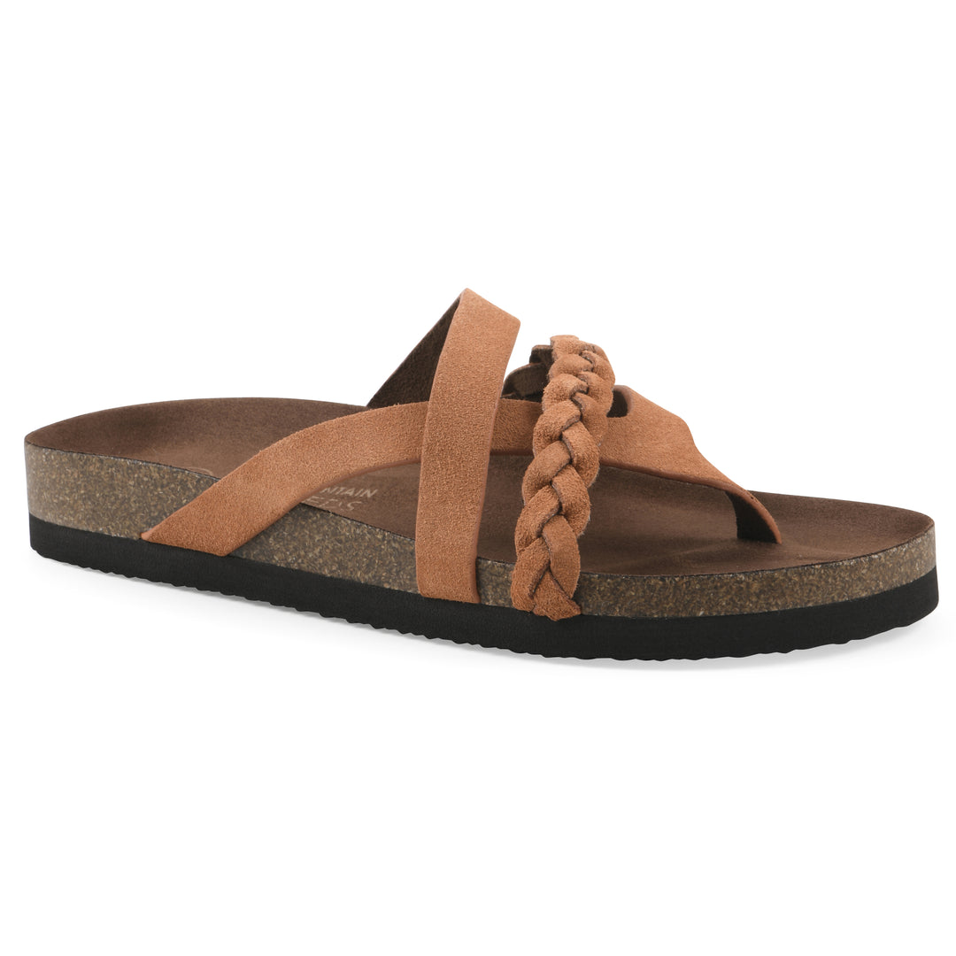 Halogen Footbeds Sandal - Peach Cobbler Suede