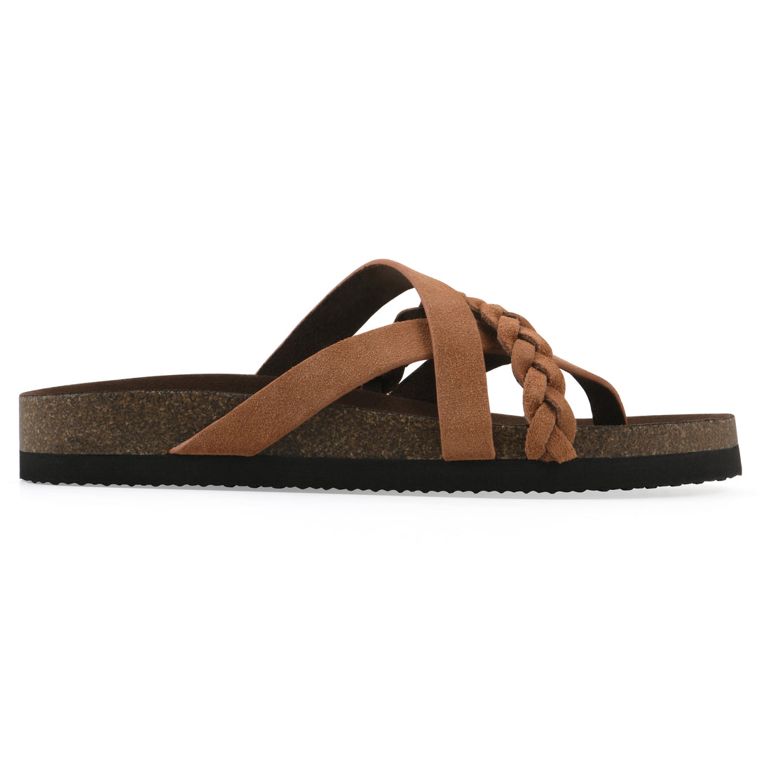 Halogen Footbeds Sandal - Peach Cobbler Suede