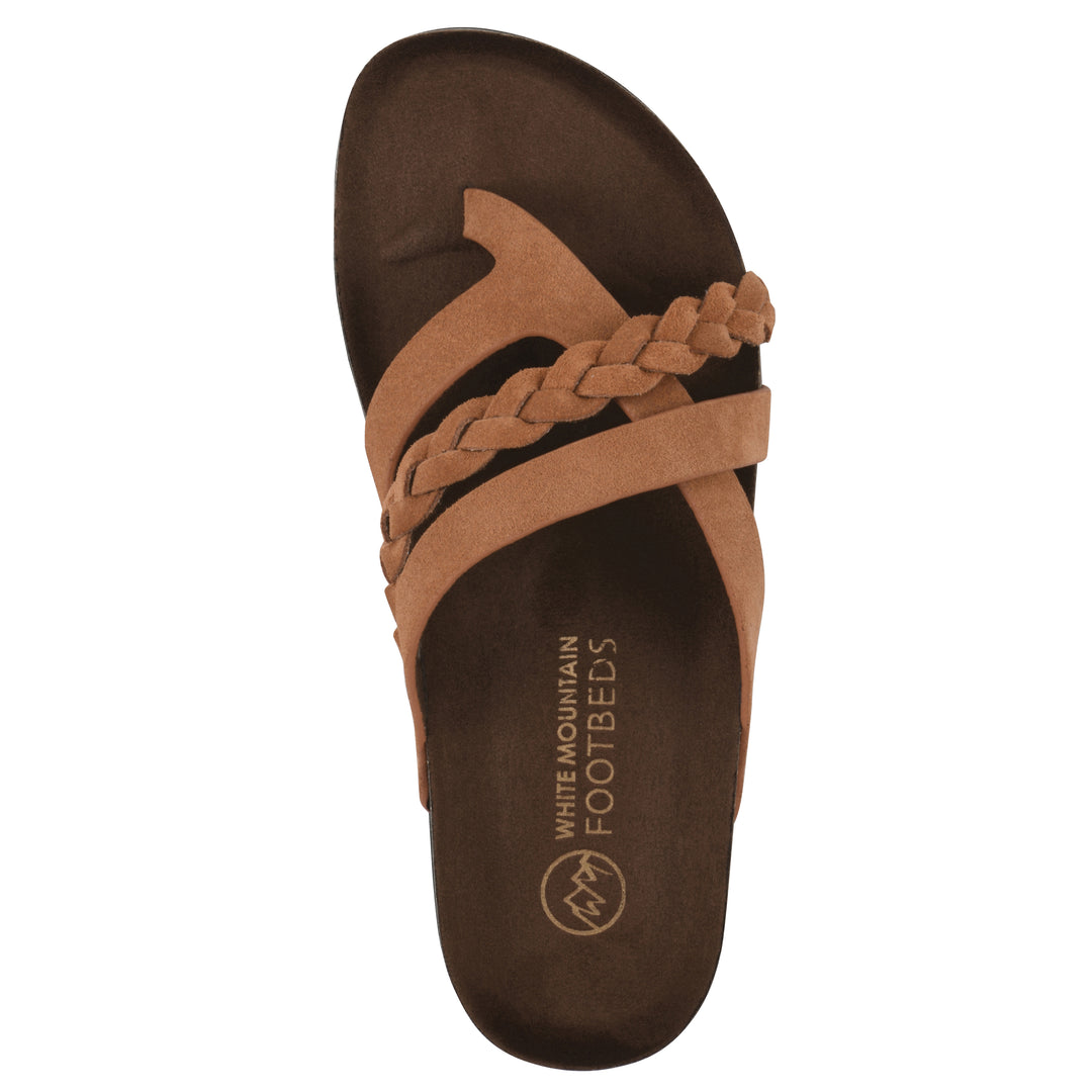 Halogen Footbeds Sandal - Peach Cobbler Suede