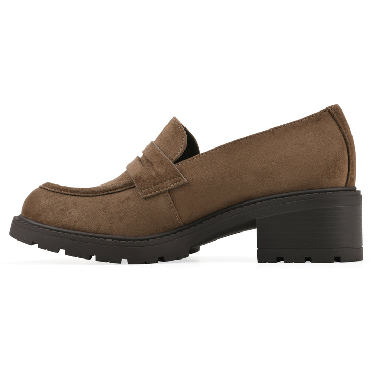 Brigetty Heeled Loafer