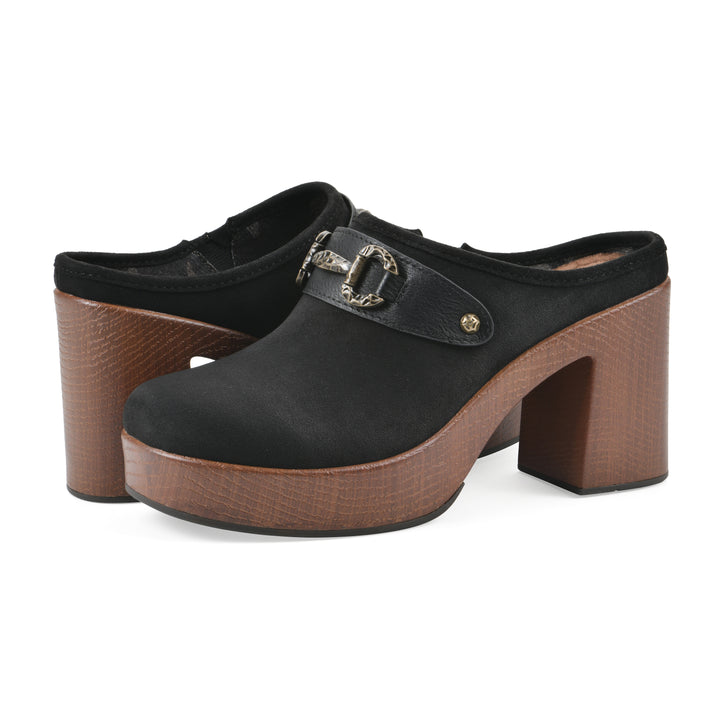 Barleys Heeled Clog