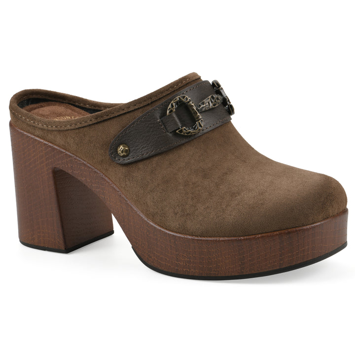 Barleys Heeled Clog