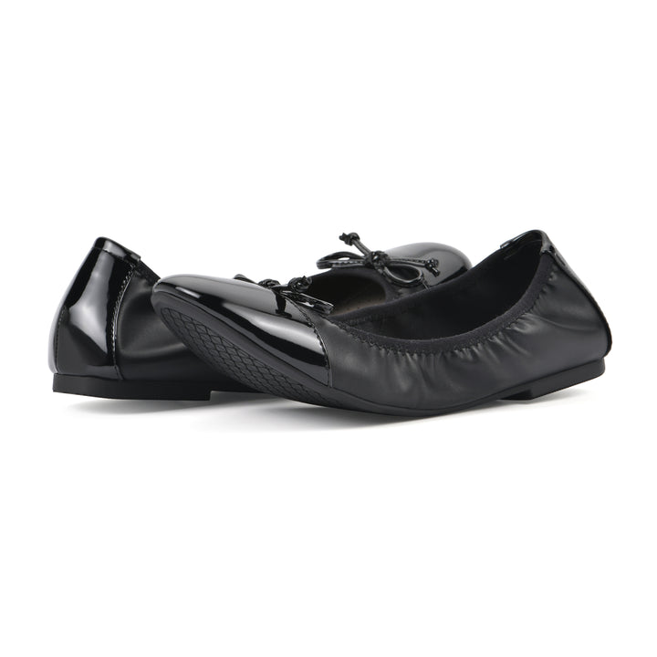 Sunnyside II Flat - Black Patent