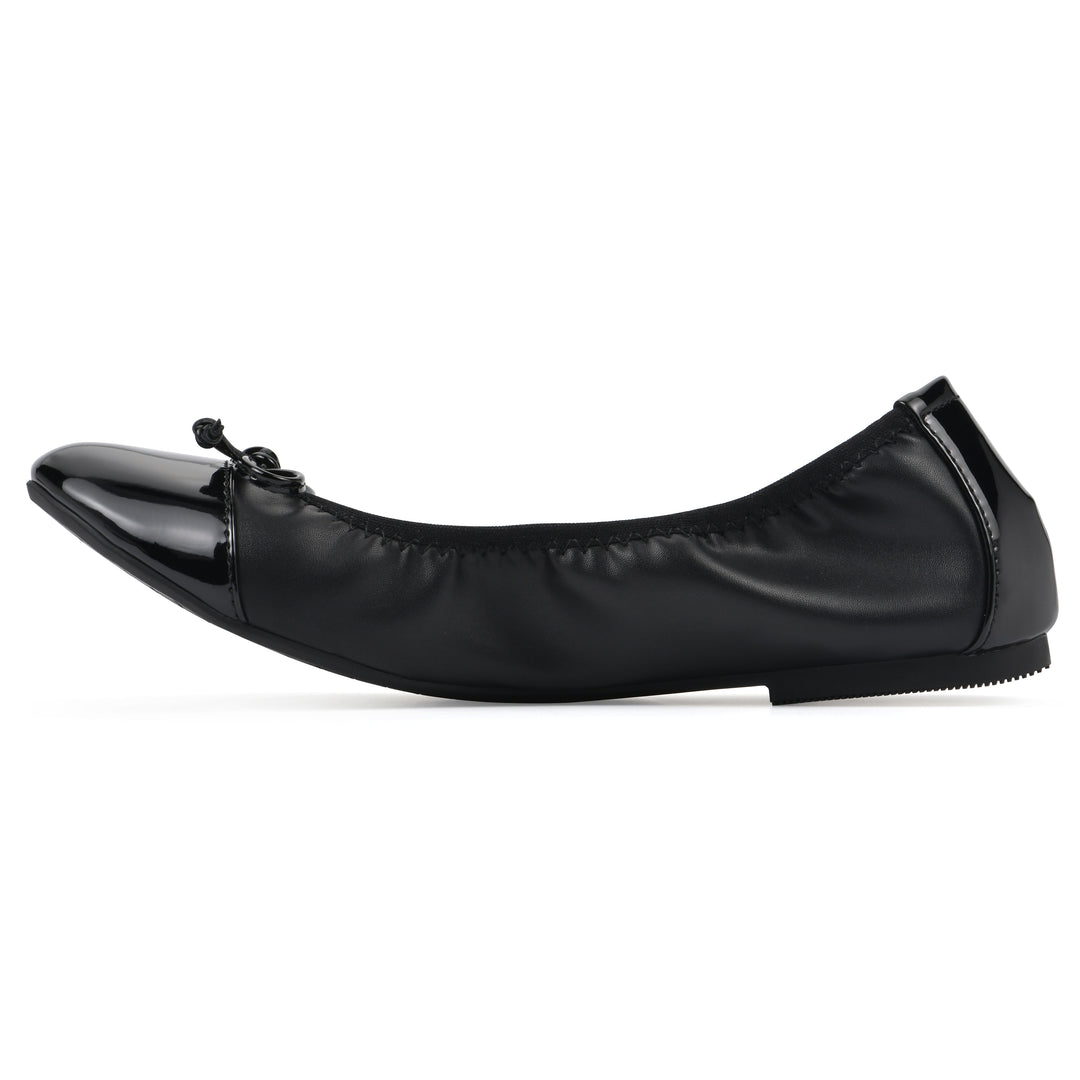 Sunnyside II Flat - Black Patent
