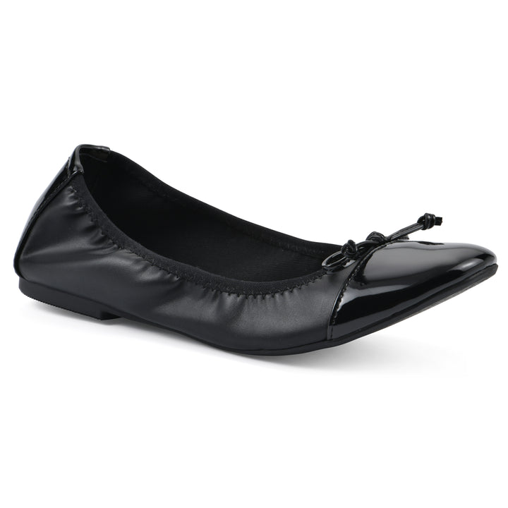 Sunnyside II Flat - Black Patent