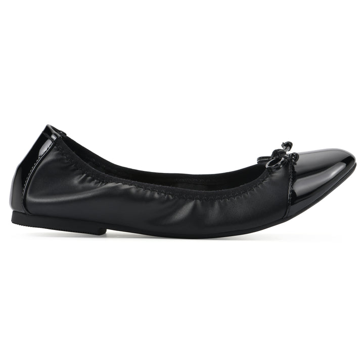 Sunnyside II Flat - Black Patent